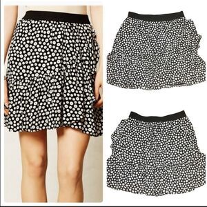 Maeve Paulista Ruffle Wrap Skirt Size Medium